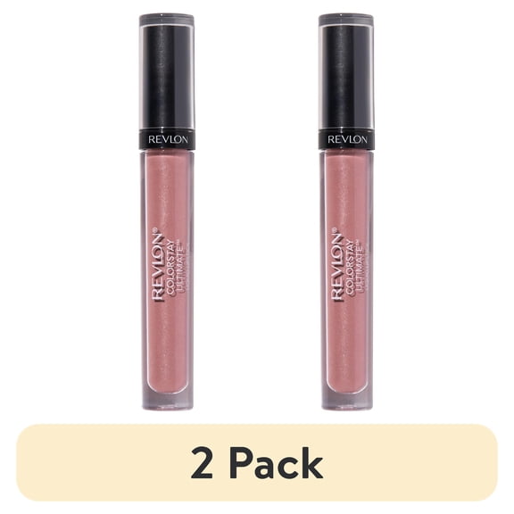 (2 pack) Revlon ColorStay Ultimate Lightweight Satin Liquid Lipstick, 0.1 fl oz