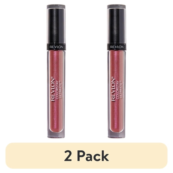 (2 pack) Revlon ColorStay Ultimate Lightweight Satin Liquid Lipstick, 0.1 fl oz