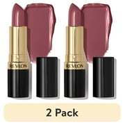 (2 pack) Revlon Super Lustrous Creme Lipstick, Creamy Formula, 473 Mauvy Night, 0.15 oz