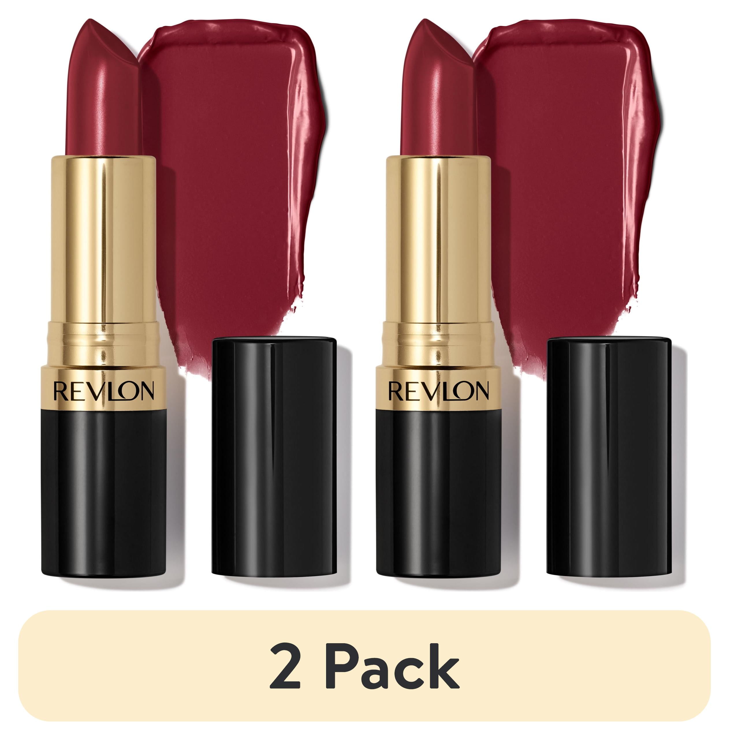 口紅 CEZANNE CLIO REVLON COFFRETD'OR CHIFURE 2 pack) Revlon Super Lustrous Creme Lipstick, Creamy Formula, 766