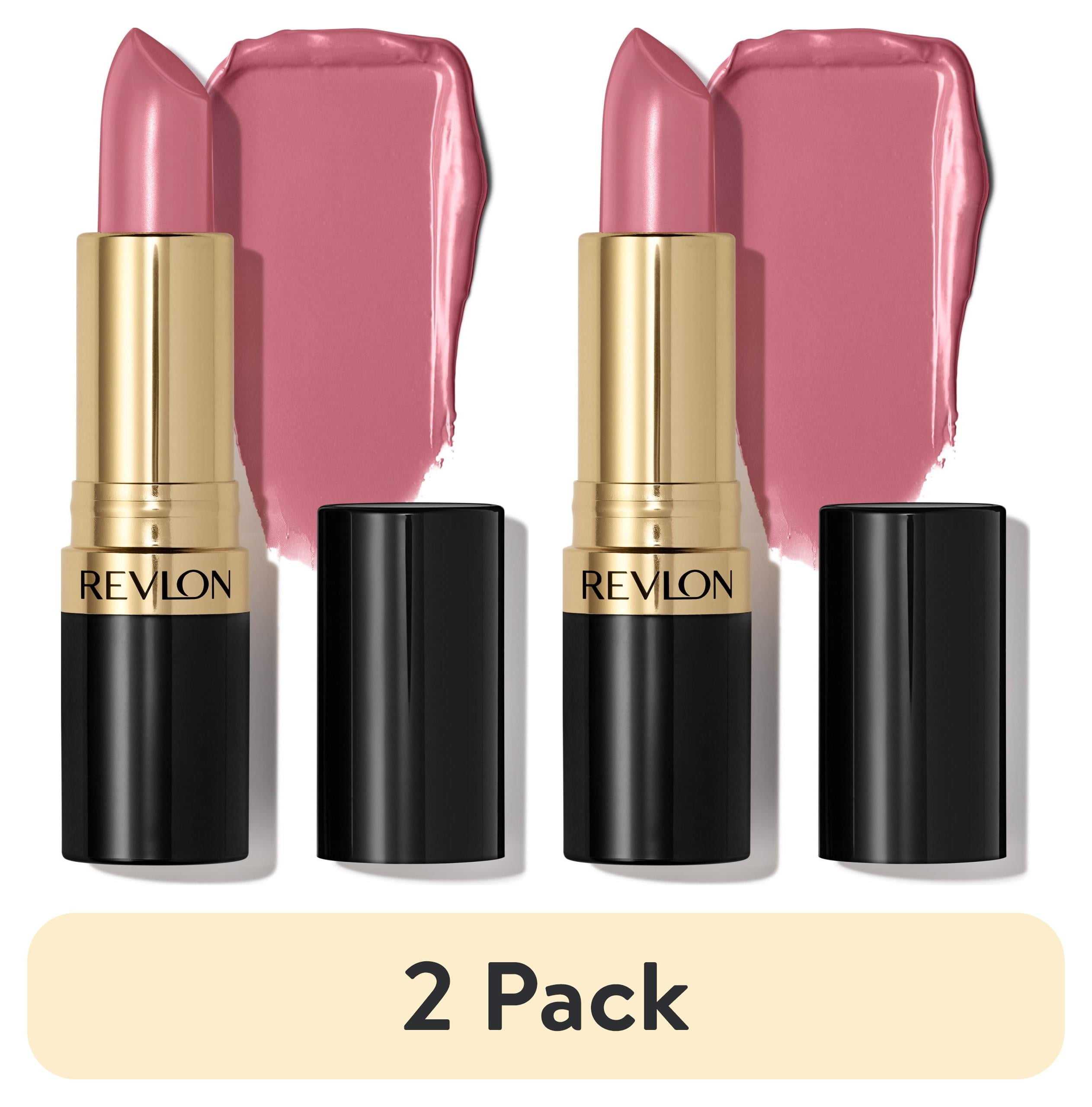 2 pack) Revlon Super Lustrous Creme Lipstick, Creamy Formula, 046