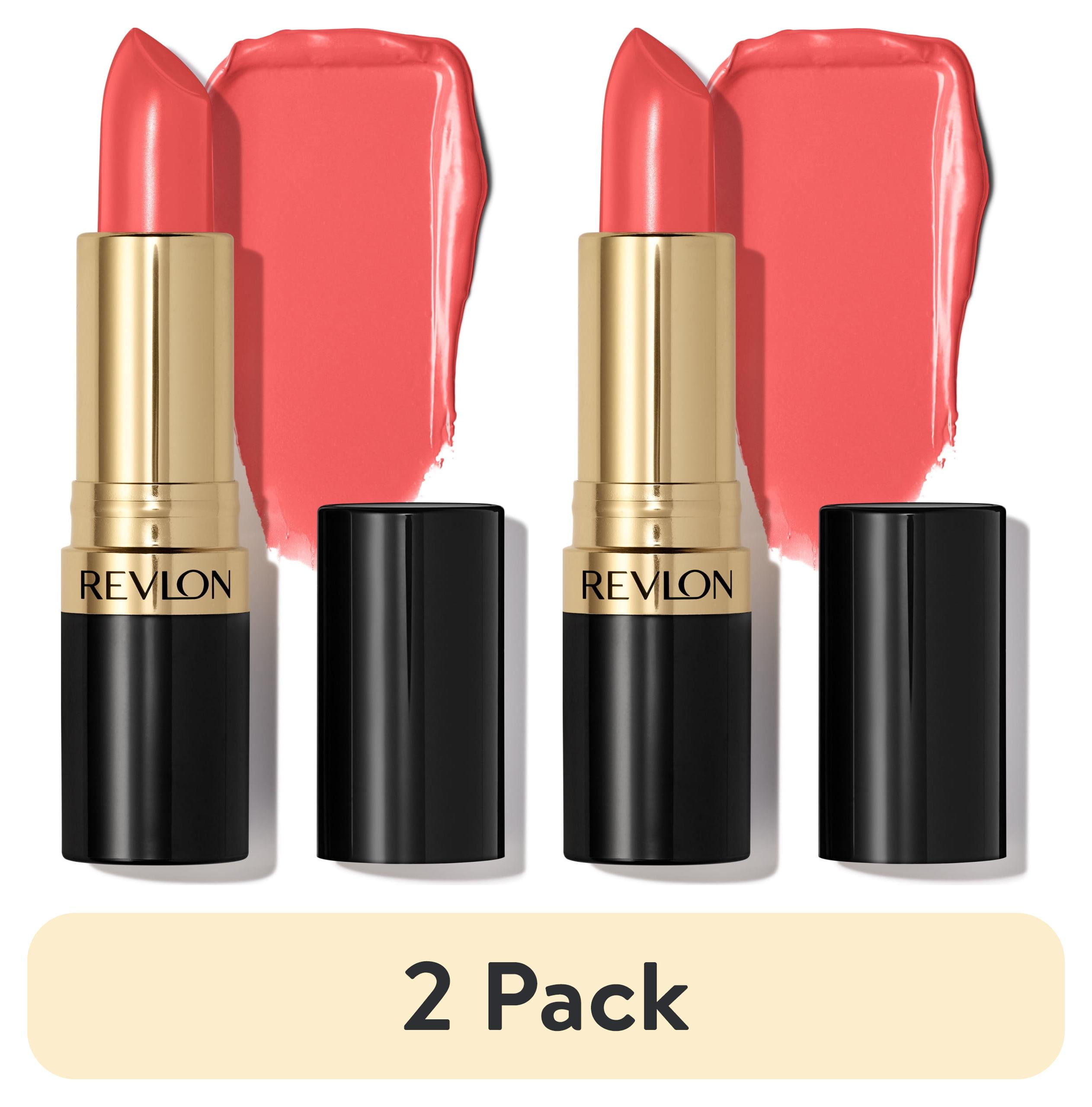 2 pack) Revlon Super Lustrous Creme Lipstick, Creamy Formula, 674