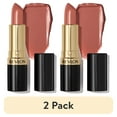 thumbnail interactive-video image 1 of (2 pack) Revlon Super Lustrous Creme Lipstick, Creamy Formula, 755 Bare It All, 0.15 oz, 1 of 13