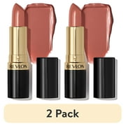 2 pack Revlon Super Lustrous Creme Lipstick, Creamy Formula, 755 Bare It All, 0.15 oz