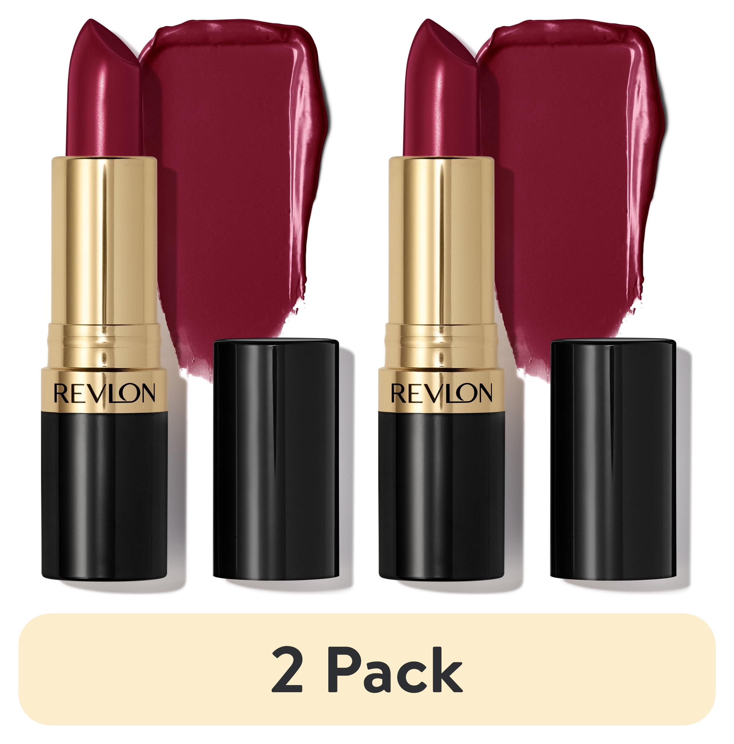 2 pack) Revlon Super Lustrous Creme Lipstick, Creamy Formula, 740