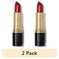 thumbnail image 1 of (2 pack) Revlon Super Lustrous Creme Lipstick, Creamy Formula, 810 Uncut Ruby, 0.15 oz, 1 of 17