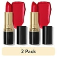 thumbnail image 1 of (2 pack) Revlon Super Lustrous Creme Lipstick, Creamy Formula, 809 Wild Saffron, 0.15 oz, 1 of 13