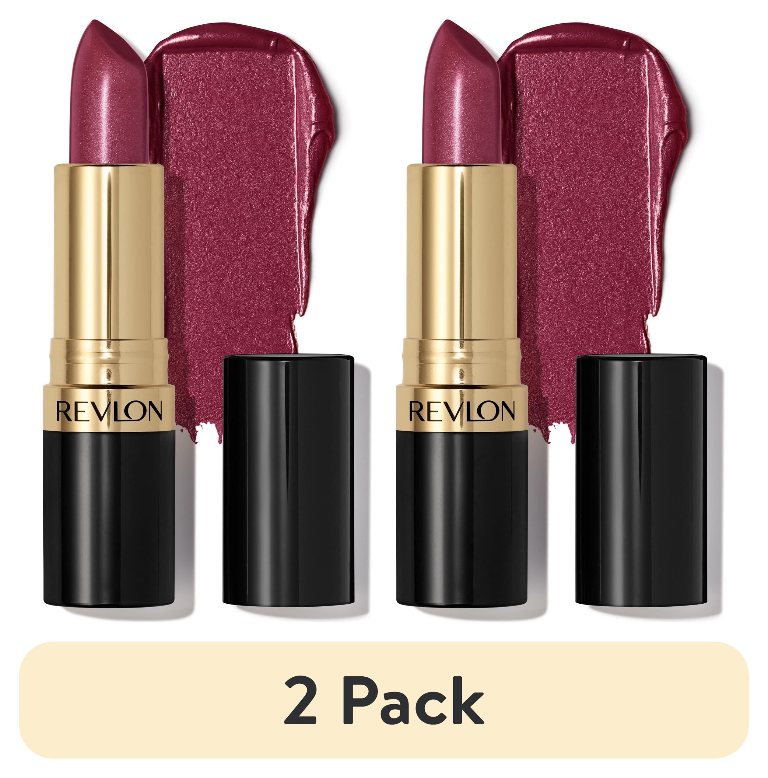 2 pack) Revlon Super Lustrous Pearl Lipstick, Creamy Formula, 812
