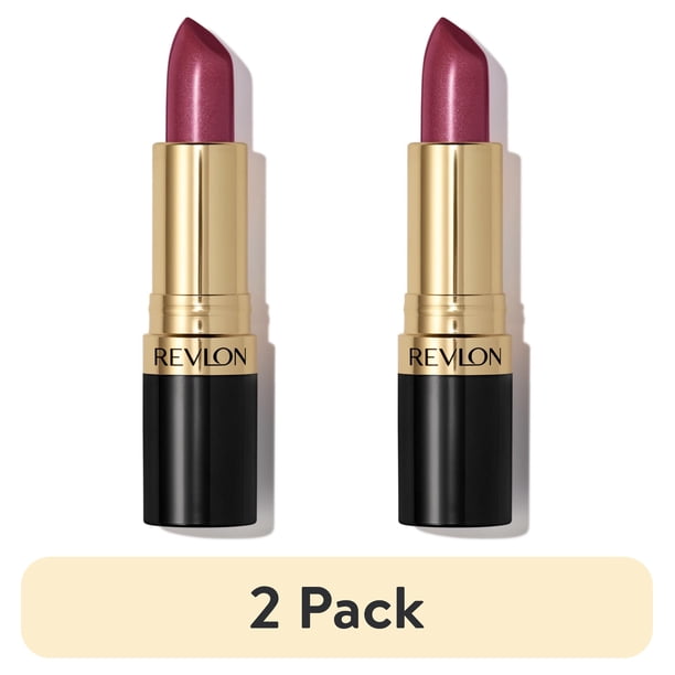 2 pack) Revlon Super Lustrous Pearl Lipstick, Creamy Formula, 812