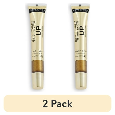 (2 pack) Revolution by Revolution Relove Glow Up Liquid Highlighter Glow Getta
