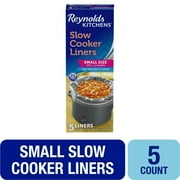 (2 pack) Reynolds Kitchens Slow Cooker Liners, Small (1-3 quart), 5 Count