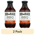 thumbnail image 1 of (2 pack) Rib Rack Southern Bourbon BBQ Sauce, 19 oz., 1 of 4