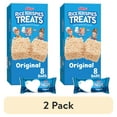 thumbnail image 1 of (2 pack) Rice Krispies Treats Original Chewy Crispy Marshmallow Squares, Kids Snacks, 6.2 oz, 8 Count, 1 of 11