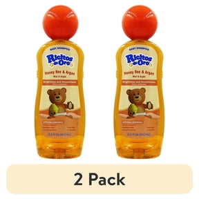 (2 pack) Ricitos de Oro Hypoallergenic Honey Baby Shampoo 400ml - Ricitos de Oro Miel Champu de Bebe (Pack of