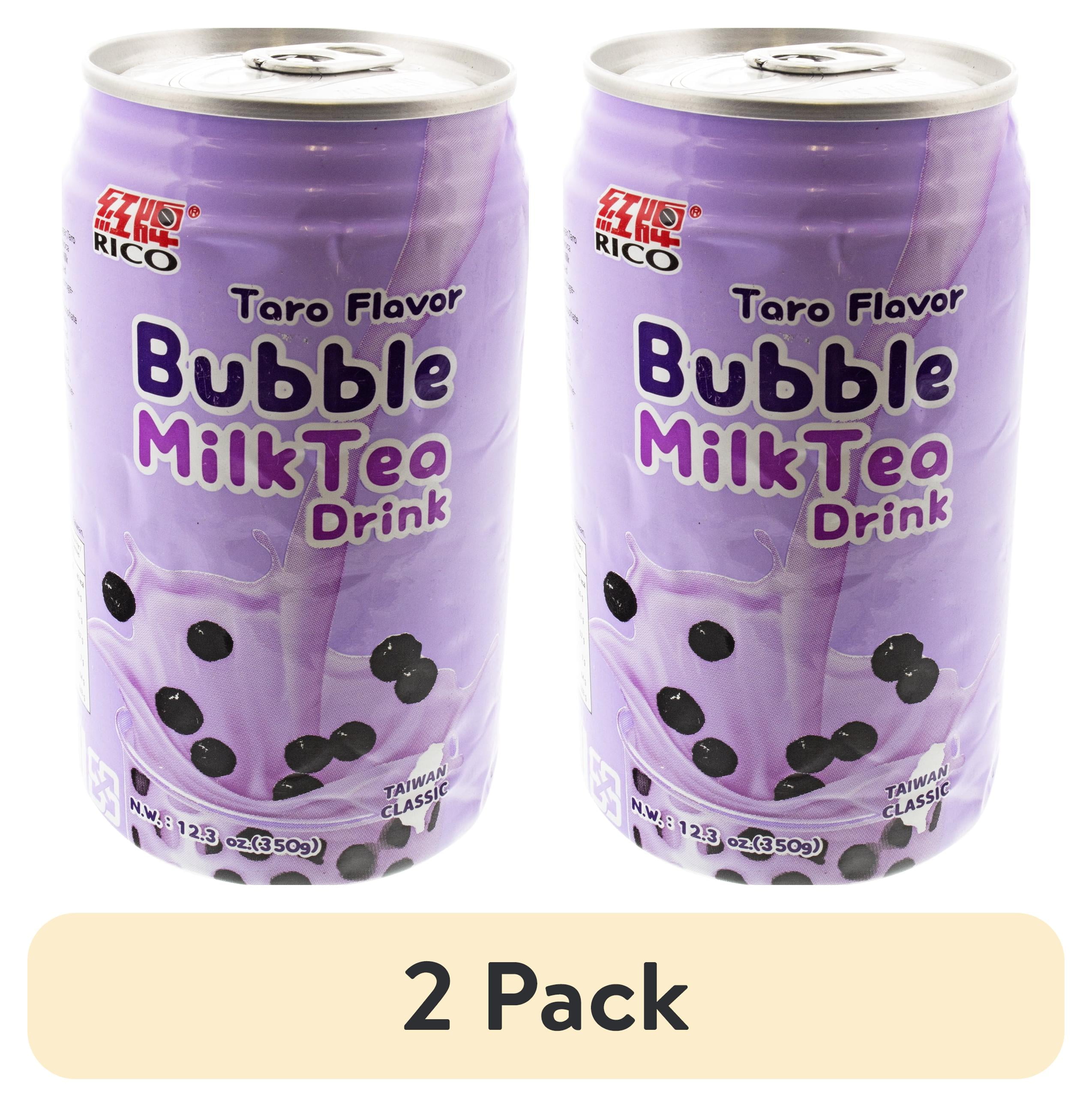 (2 pack) Rico Bubble Milk Tea Drink Taro