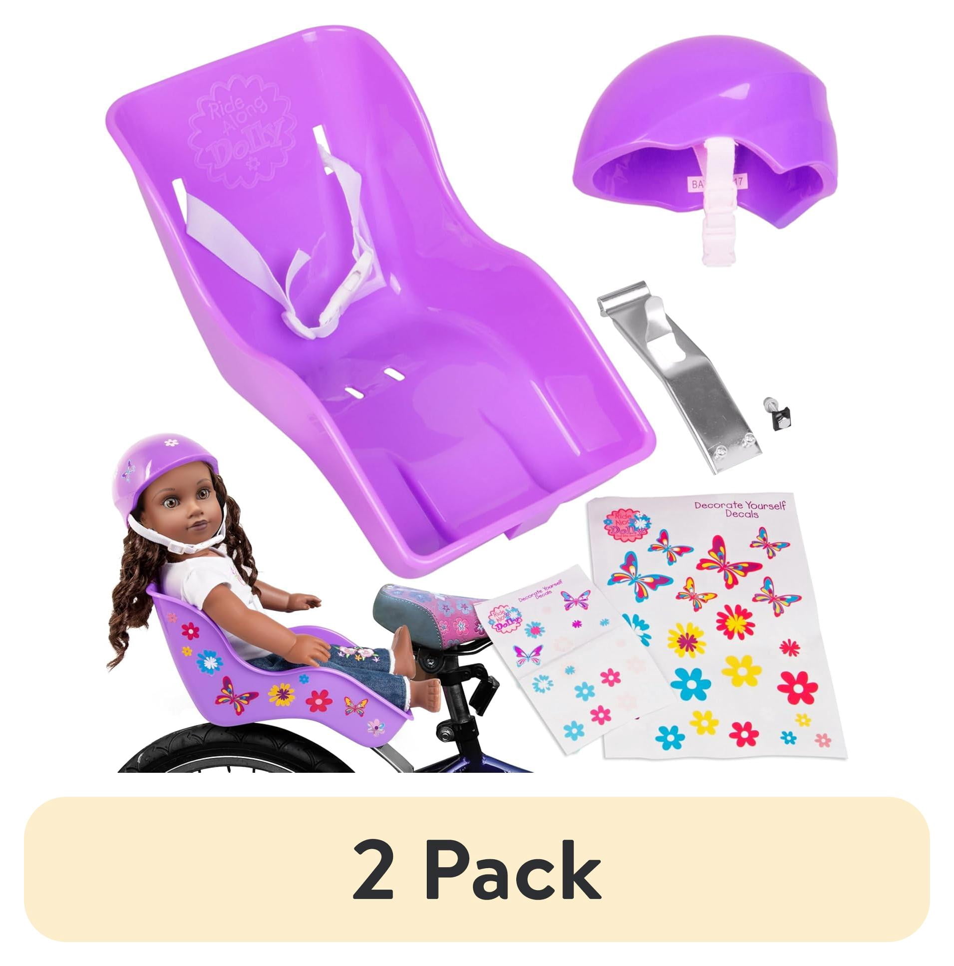 FytStycale Doll Bike Seat for Girl Bike Chair Easy Install Decor Acc