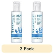 (2 pack) Rimmel Just Let it Go Gentle Eye Makeup Remover, 3.4 fl oz