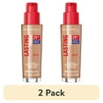 thumbnail image 1 of (2 pack) Rimmel Lasting Finish 25Hr Liquid Foundation +SPF20, 400 Natural Beige, 1 fl oz, 1 of 18