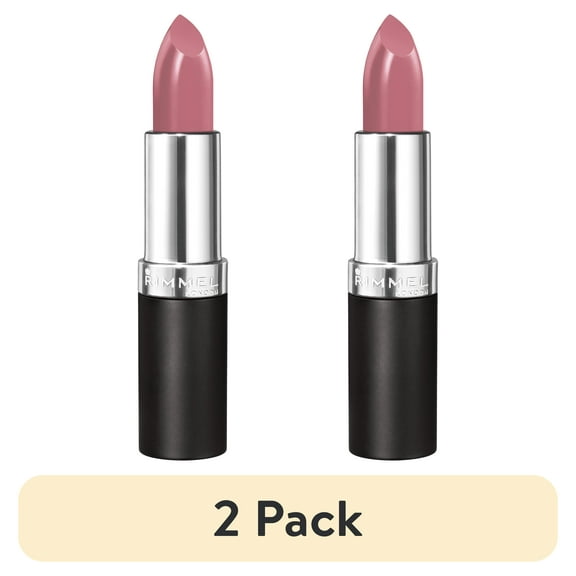 (2 pack) Rimmel Lasting Finish Lipstick, Soft Hearted