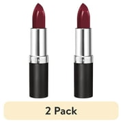 (2 pack) Rimmel London Long-Lasting Matte Lipstick, Berry Misschief
