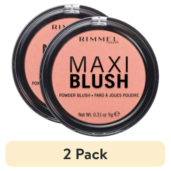 (2 pack) Rimmel London Maxi Blush Powder, Third Base