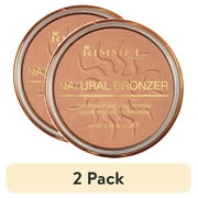 2 pack Rimmel London Natural Bronzer, Sunshine, 0.49 oz