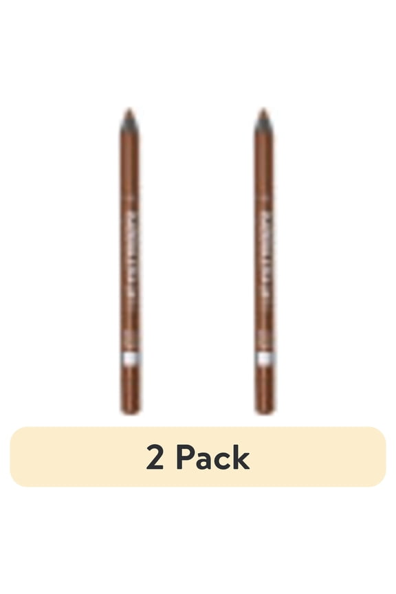 (2 pack) Rimmel London Scandal'Eyes Waterproof Kohl Kajal Eyeliner, Brown