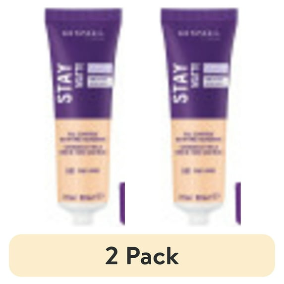 (2 pack) Rimmel London Stay Matte Liquid Foundation, Fair Ivory, 1 oz