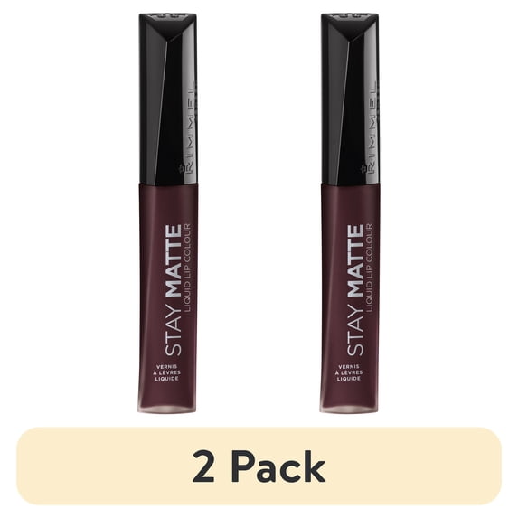 (2 pack) Rimmel London Stay Matte Liquid Lip Colour, Devotion, 0.21 oz