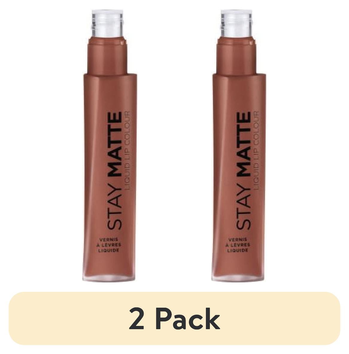 (2 pack) Rimmel London Stay Matte Liquid Lip Colour, Love Bite, 0.21 oz