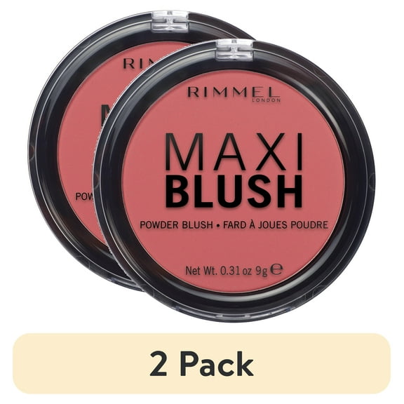 (2 pack) Rimmel Maxi Blush, Wild Card