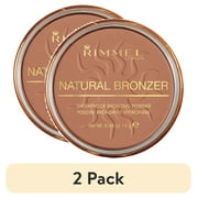 (2 pack) Rimmel Natural Bronzer Sun Bronze Lightweight Tanning Powder