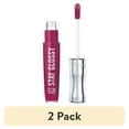 thumbnail image 1 of (2 pack) Rimmel Stay Glossy Lip Gloss, Berry Bad, 0.18 oz, 1 of 13