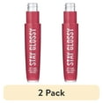 thumbnail image 1 of (2 pack) Rimmel Stay Glossy Lip Gloss, Rulebreaker, 0.18 oz, 1 of 13