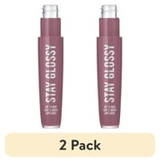 2 pack Rimmel Stay Glossy Lip Gloss, Tainted Love, 0.18 oz