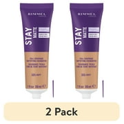 2 pack Rimmel Stay Matte Foundation, Buff, 1 fl oz