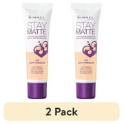 (2 pack) Rimmel Stay Matte Foundation, Light Porcelain