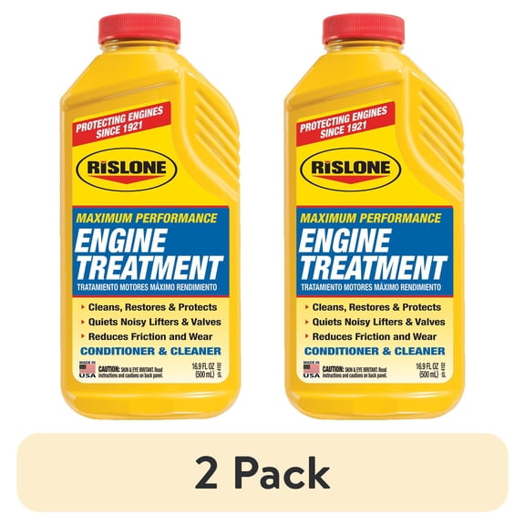 (2 pack) Rislone 4102 Engine Treatment Automotive Additive, 16.9 oz