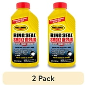 عبوة من قطعتين من مادة Rislone 4416 High Mileage Ring Seal لإصلاح الدخان للسيارات، 16 أونصة
