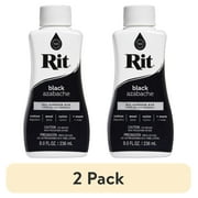 (2 pack) Rit 8 Fl. Oz. Black Liquid Dye