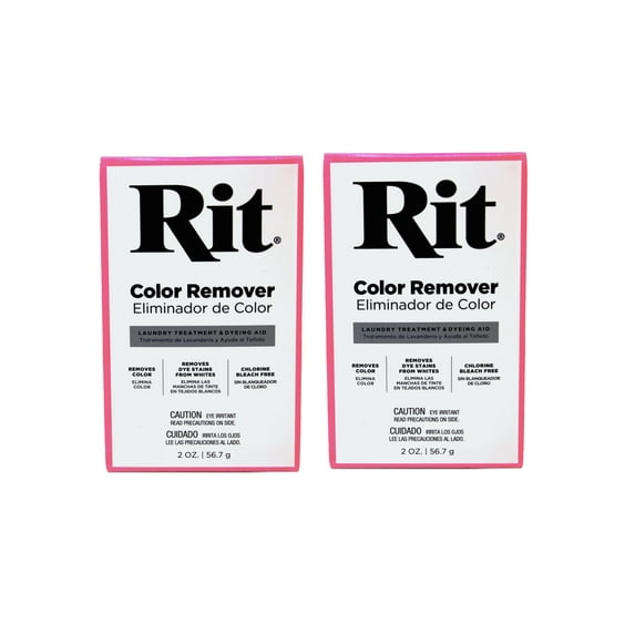 (2 pack) Rit, Color Remover, 2 oz.