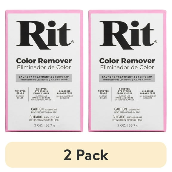(2 pack) Rit, Color Remover, 2 oz.