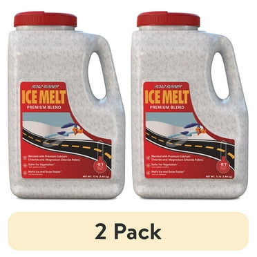 (2 pack) Road Runner Premium Blend Ice Melt,12lb Jug