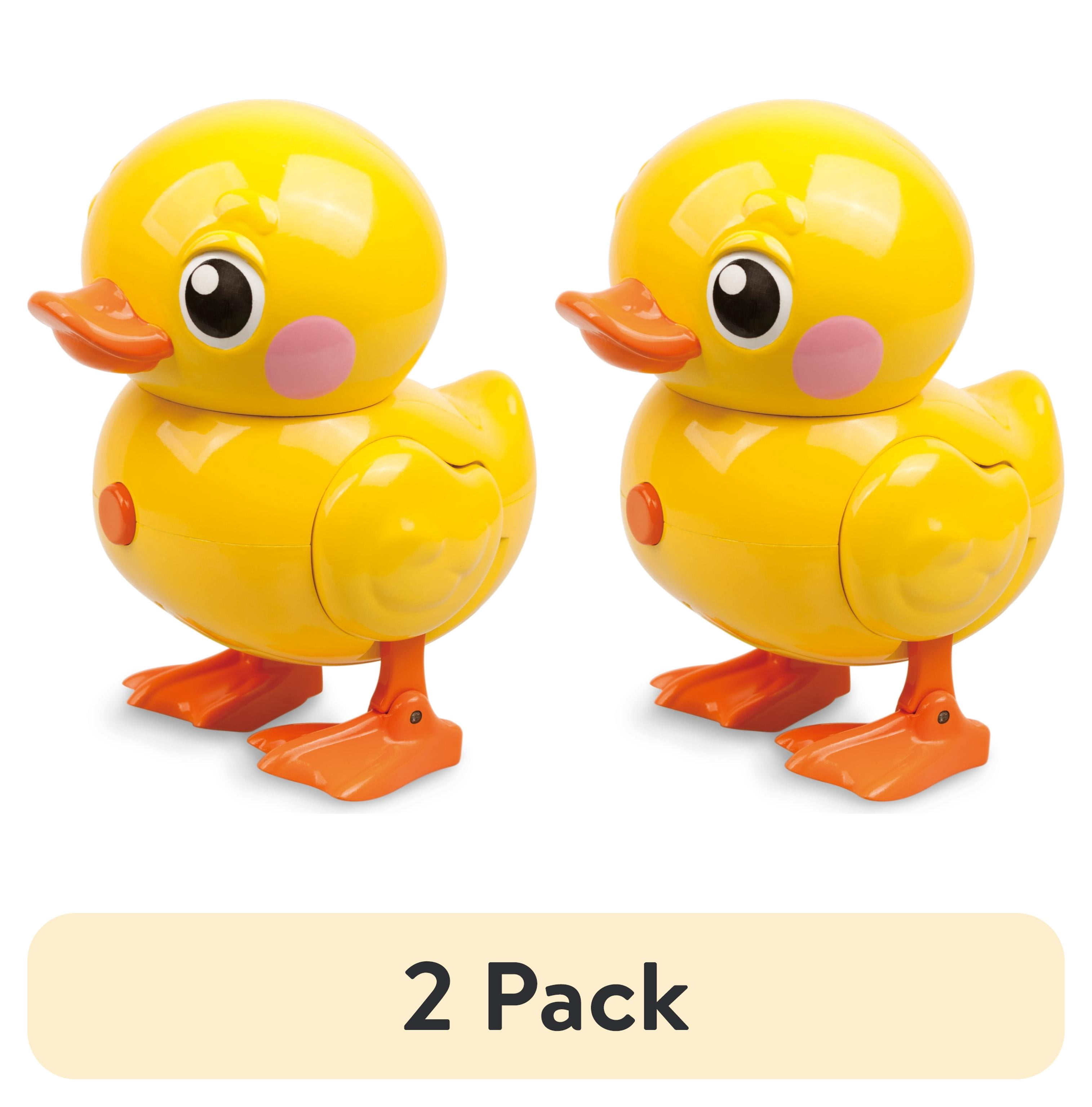 (2 pack) Robo Alive Junior Little Duck Battery-Powered Bath Toy by ZURU, for Child, Teens