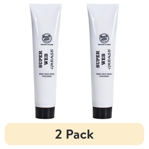 (2 pack) Rock-N-Roll Super-Web Grease, 4oz Tube