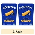 thumbnail image 1 of (2 pack) Ronzoni Rigatoni Pasta, 16 oz, Large, Ribbed Tubes, Non-GMO, (Shelf Stable) Box, 1 of 17