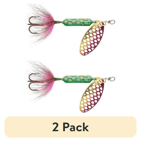 (2 pack) Rooster Tail, Flash Blue