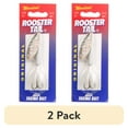 thumbnail image 1 of (2 pack) Rooster Tail, Flash White, Inline Spinnerbait Fishing Lure, 3/8 oz, 1 of 6