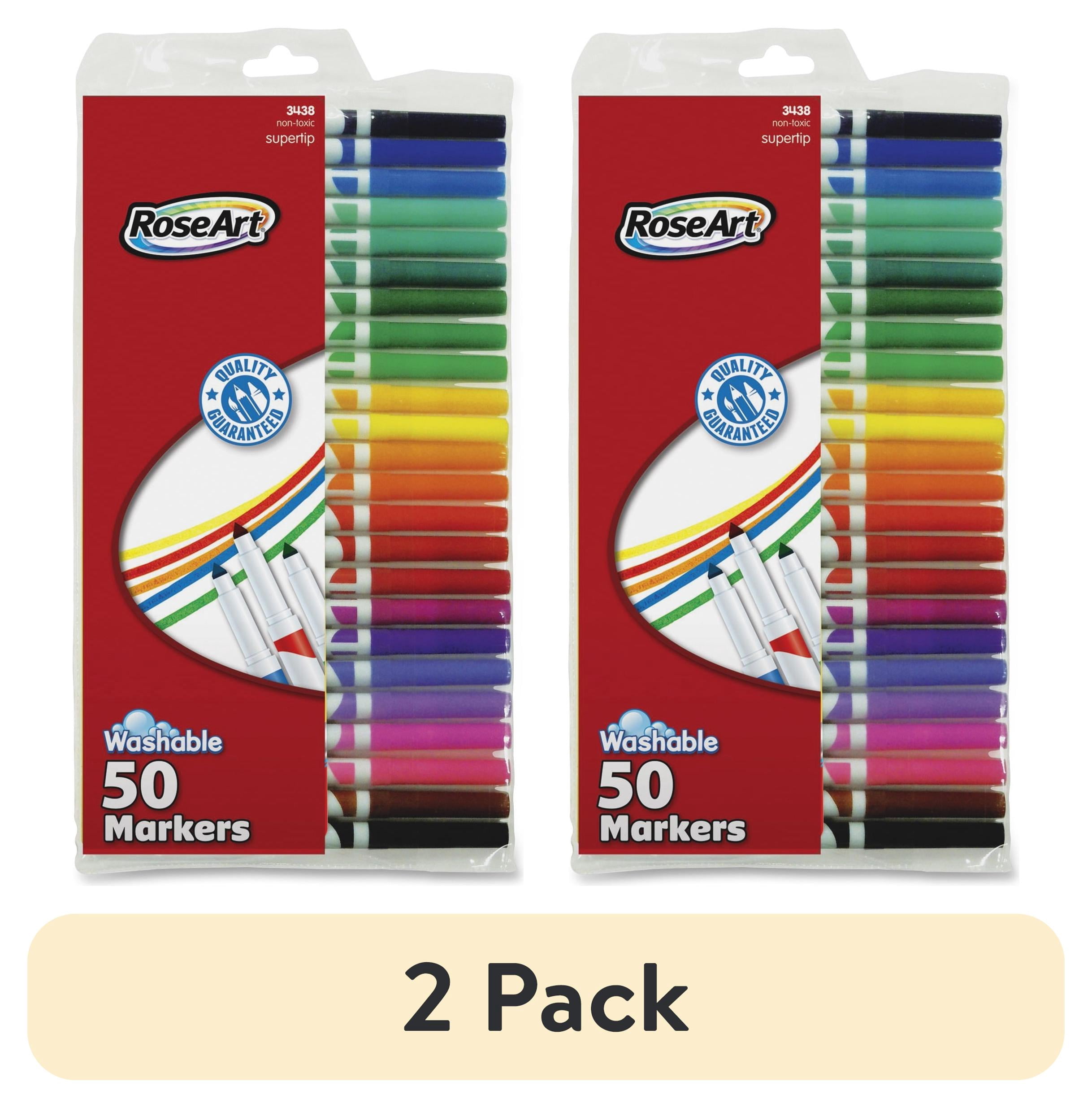 RoseArt, RAIDFB70, Supertip Washable Markers, 50 / Set - Walmart.com