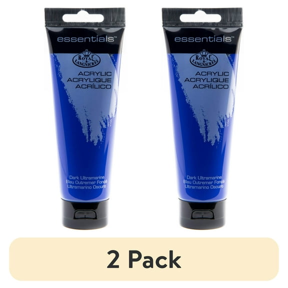 (2 pack) Royal & Langnickel Essentials Acrylic Paint - Ultramarine, 120ml